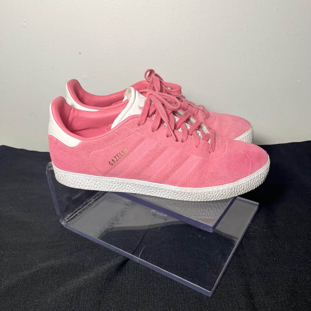 adidas Gazelle Pink and White Women’s Sneakers